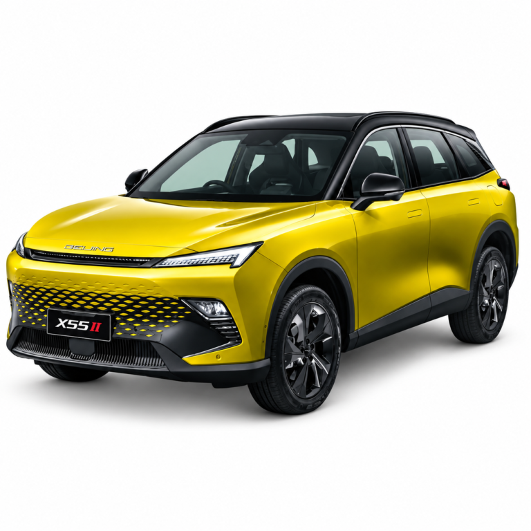 BAIC X55 yellow kineskiautomobili.com prednja strana i leva strana