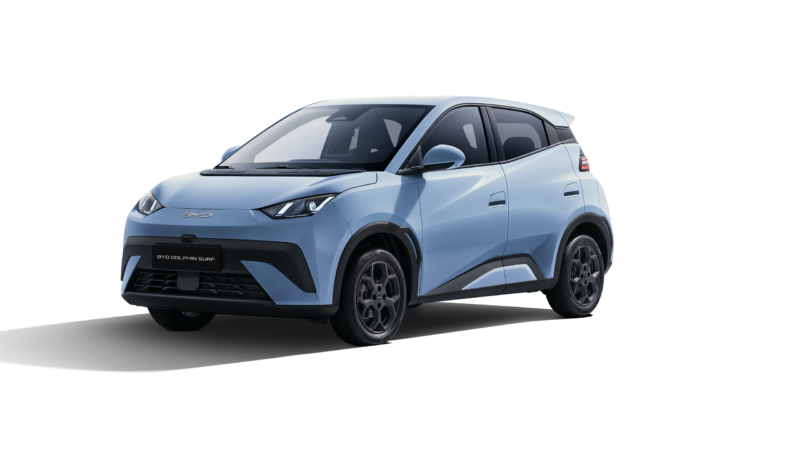 kineskiautomobili.com BYD DOLPHIN SURF – prednji bočni pogled