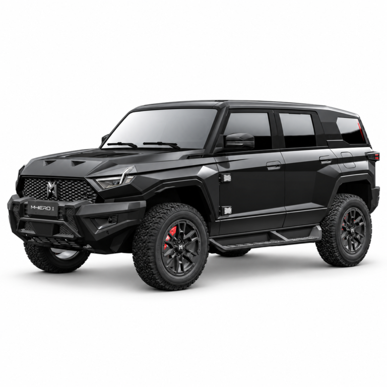 kineskiautomobili.com Dongfeng Black M-HERO prednja leva strana