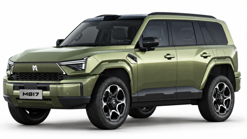 kineskiautomobili.com M-HERO M817 SUV prednja strana i leva strana